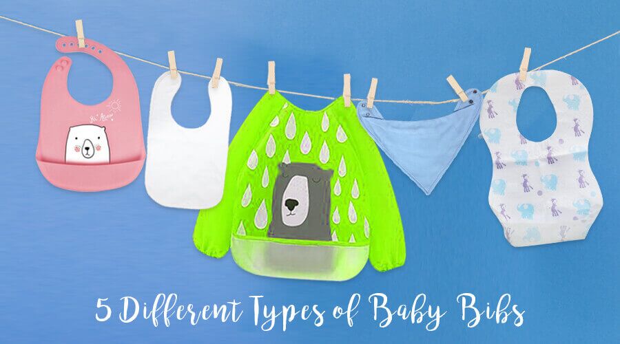 5 Different Types of Baby Bibs | KidsBlanks by Zoe