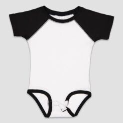 4430 Rabbit Skins - Blank Baseball Baby Bodysuits - Wholesale Blank Infant Bodysuits