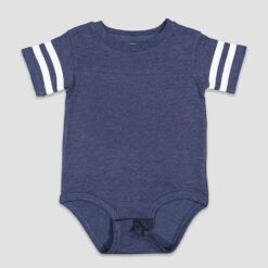 4437 Rabbit Skins - Blank Football Baby Bodysuits - Wholesale Blank Infant Bodysuits