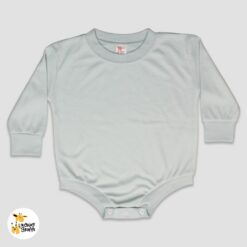 LG4300 Silver - Wholesale Blank Baby Rompers
