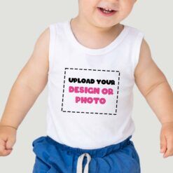 Custom Printed Baby Tank Top - 100% Polyester