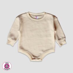 Long Sleeve Bubble Romper — Fleece — 100% Polyester LG5300 - The Laughing Giraffe®