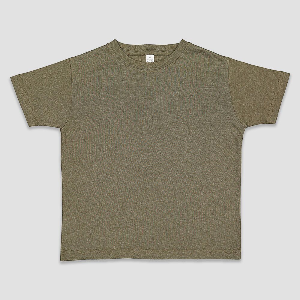 3321 Rabbit Skins - Blank Toddler Fine Jersey Tee - Military Green