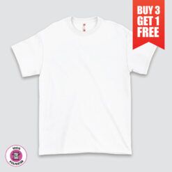 Men’s White T-Shirts – 100% Polyester - ND4556WI - Neil & David ®