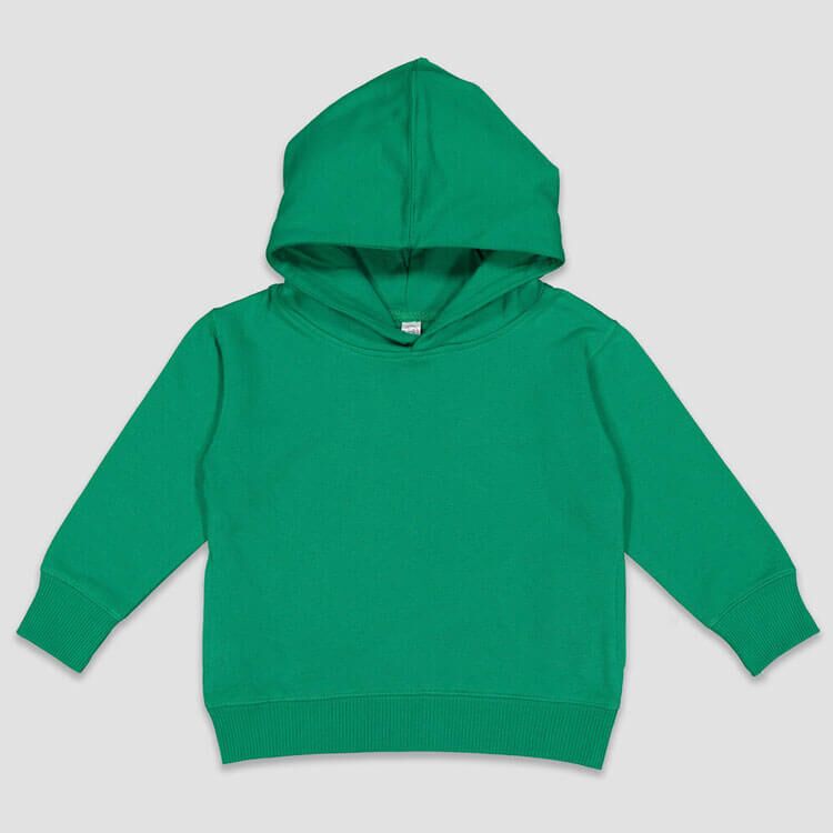 Blank Toddler Pullover Fleece Hoodie Sweatshirt - Rabbit Skins