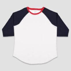 6130 LAT Apparel Blank Youth Baseball Tees - Wholesale Blank T-Shirts