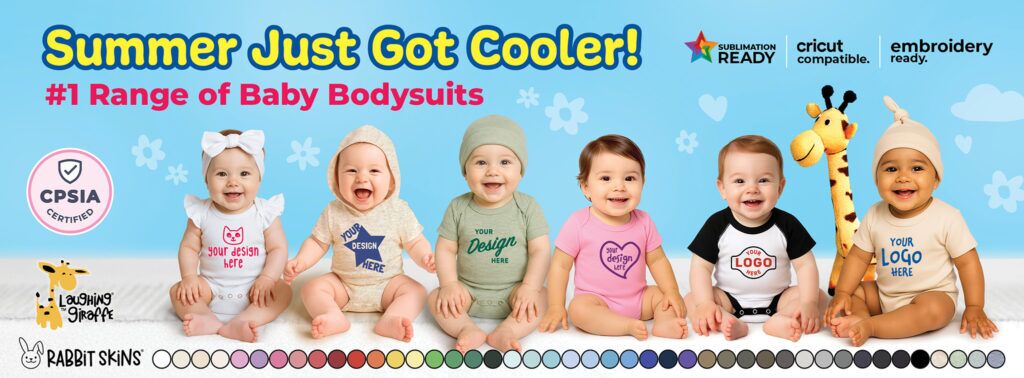 Wholesale Blank Baby Bodysuits - KidsBlanks